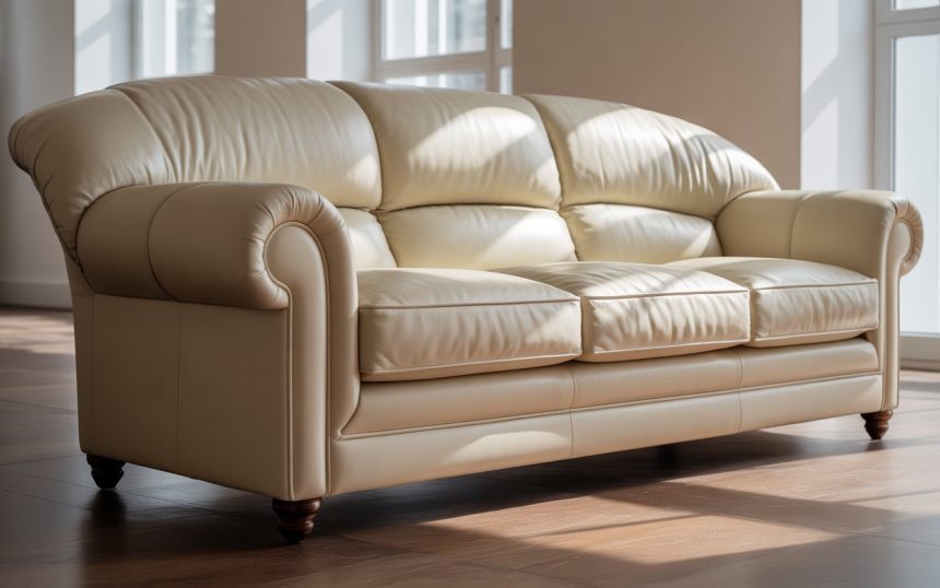 Cream Leather Sofa – A Complete 3000-Word Guide for Everyday Homes
