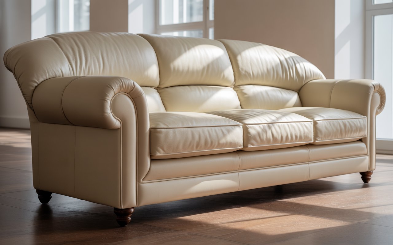 Cream Leather Sofa – A Complete 3000-Word Guide for Everyday Homes