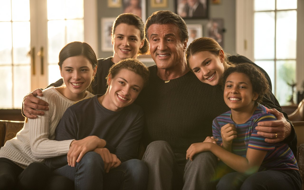 sylvester stallone children