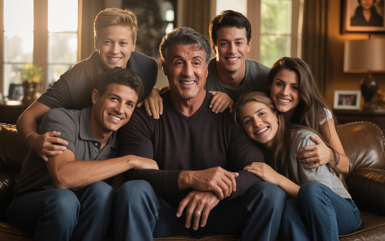 sylvester stallone children