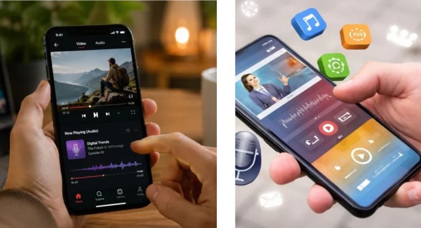 application mobile dualmedia